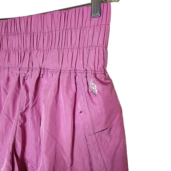 Free People Movement Pink Orchid Active Shorts Lined Size XL New - Picture 4 of 15